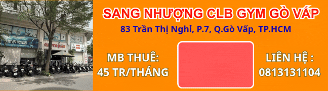 CLB GYM GÒ VẤP 600tr