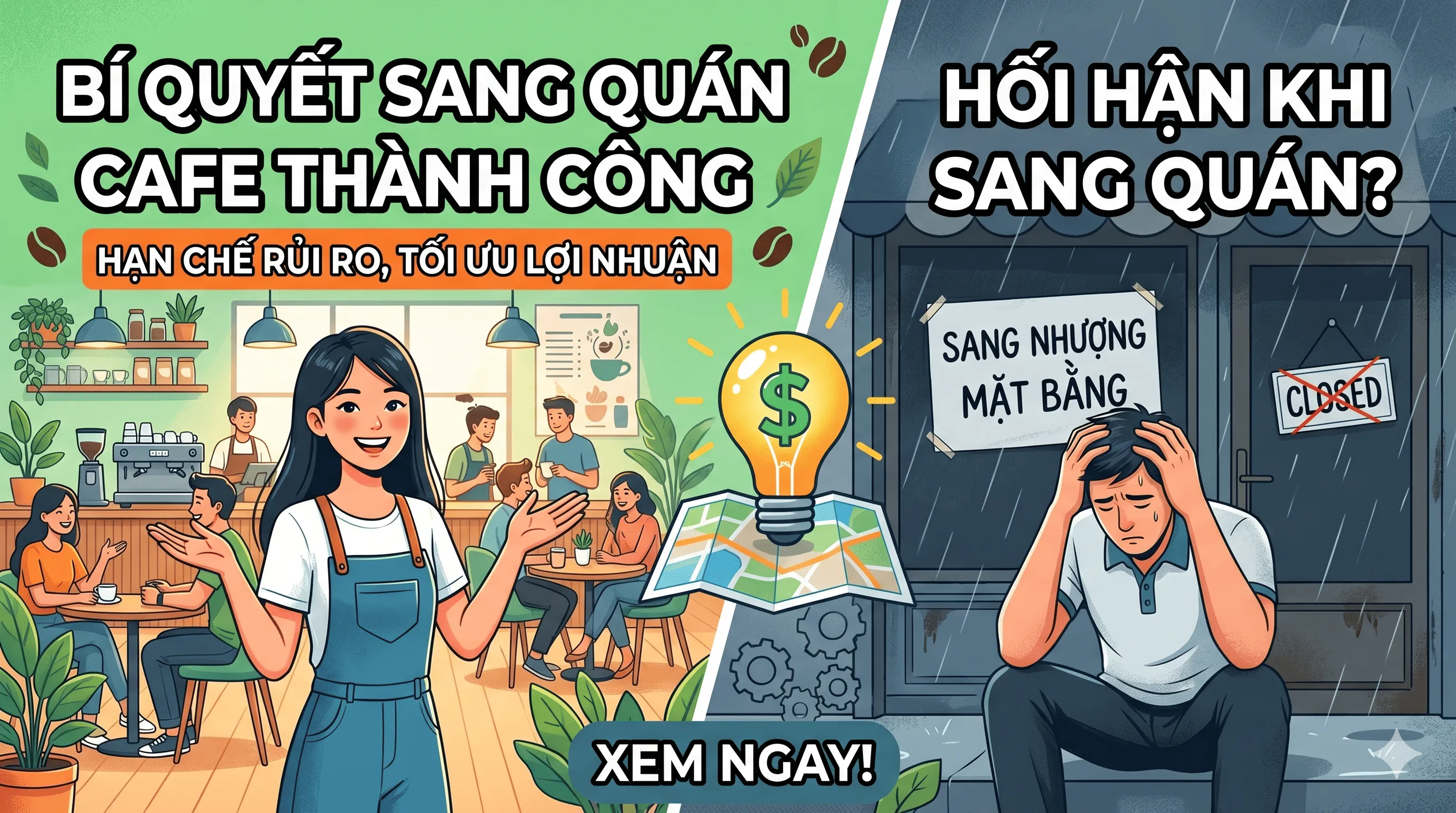 Bí Quyết Từ Chuyên Gia: 5 Kinh Nghiệm "Xương Máu" Khi Sang Quán Cafe