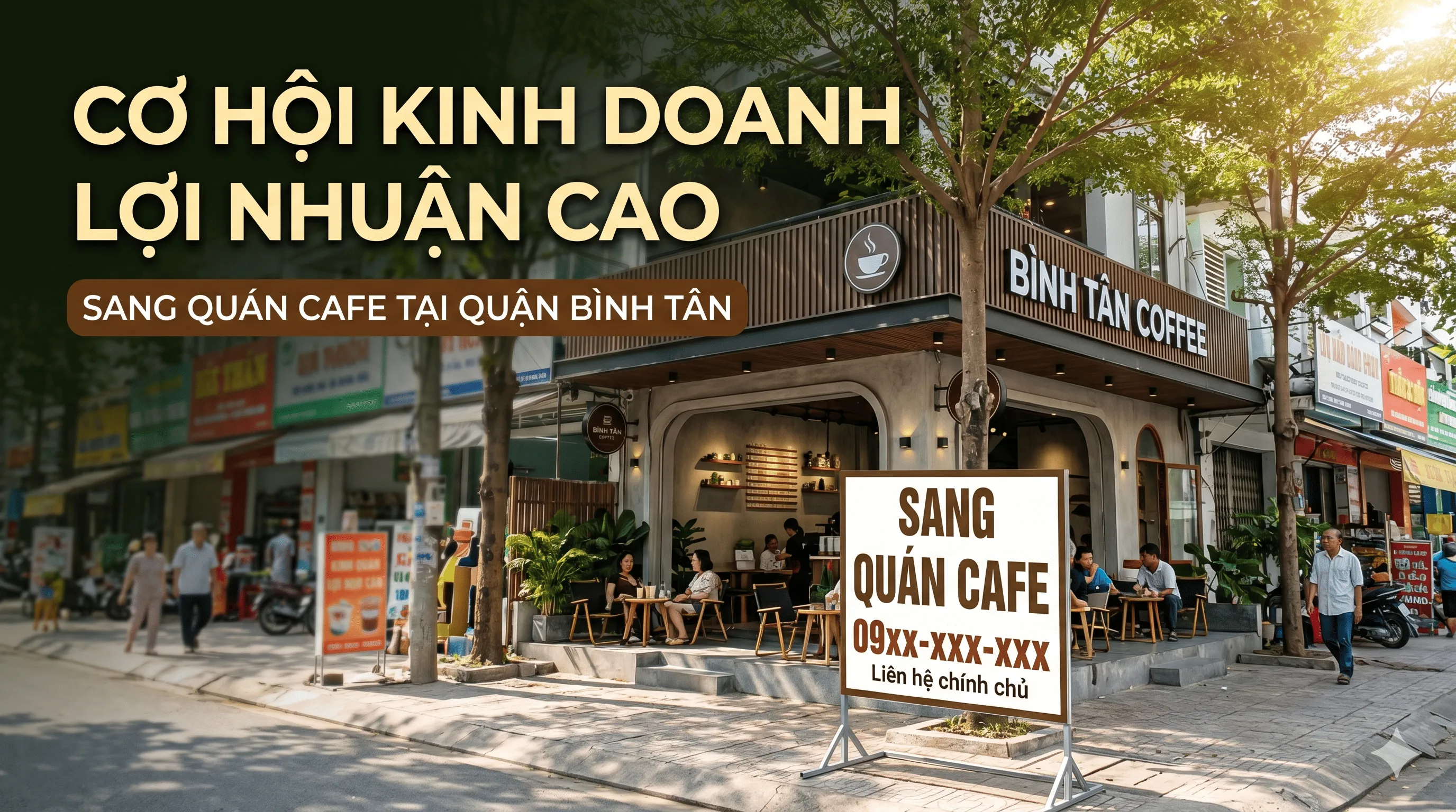 Cơ Hội Kinh Doanh Lợi Nhuận Cao: Kinh Nghiệm Sang Quán Cafe Tại Quận Bình Tân