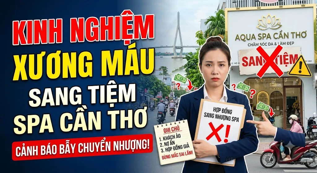 Kinh nghiệm xương máu khi sang tiệm spa làm đẹp tại Cần Thơ