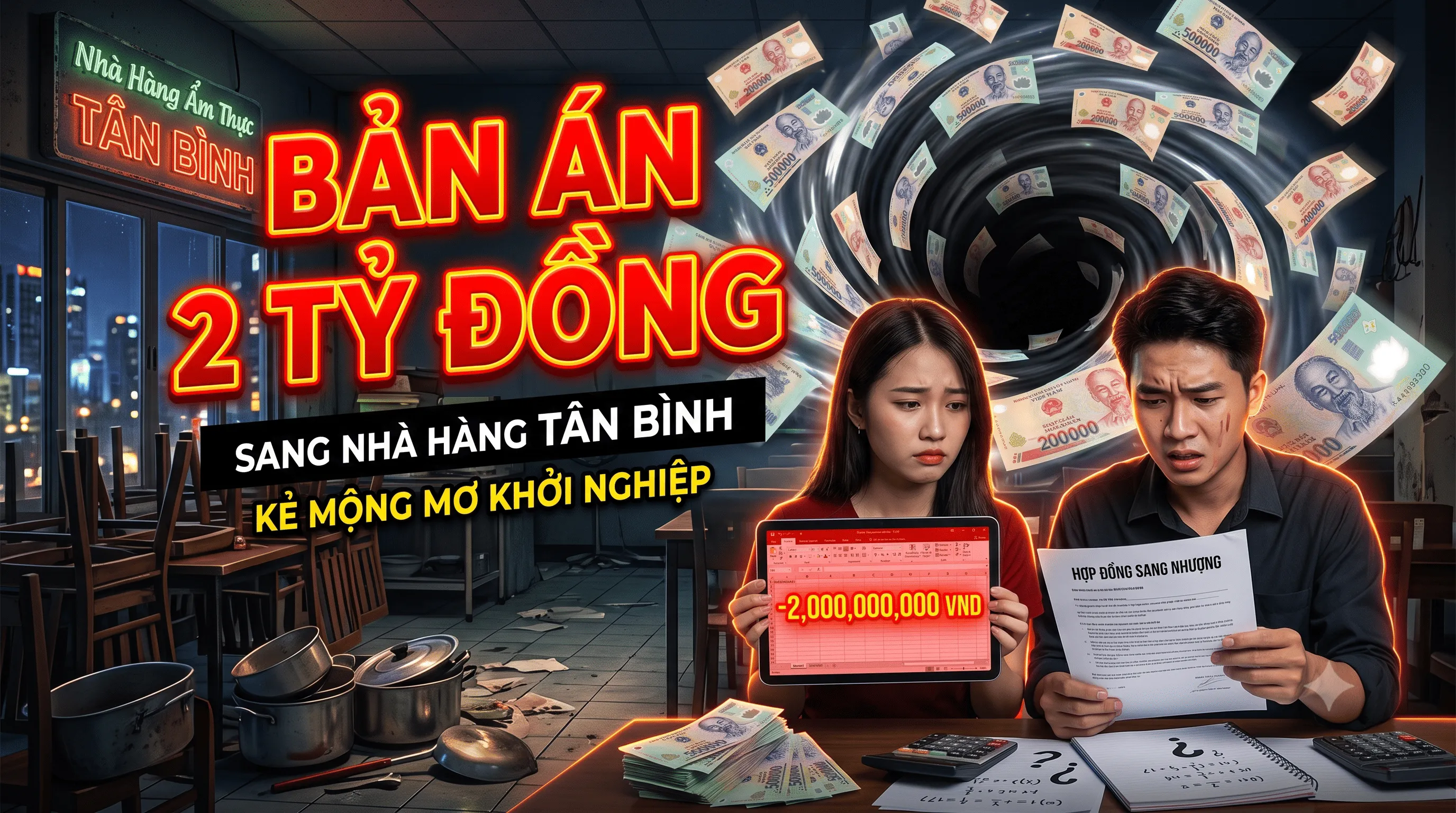 Sang nhà hàng ẩm thực Tân Bình: Bản án 2 tỷ đồng cho những kẻ mộng mơ khởi nghiệp