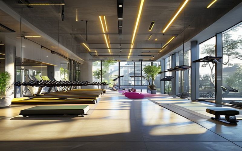 Sang phòng Gym - Yoga trang thiết bị mới 99%, vào kinh doanh ngay không cần sửa đổi!