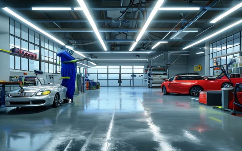 SANG TIỆM SỬA XE - RỬA XE: ĐỒ ĐẠC MỚI 99%, VÀO LÀM NGAY KHÔNG CẦN SỬA CHỮA