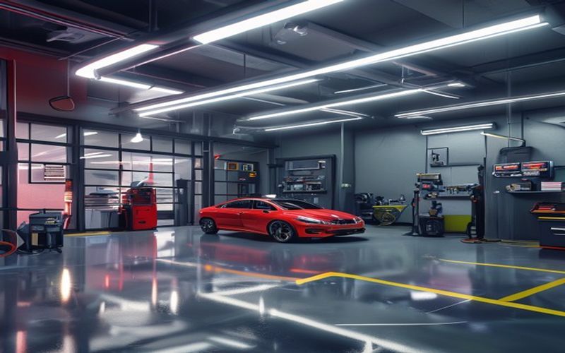 Sang tiệm sửa xe - rửa xe: Máy móc trang thiết bị mới 99%, vào làm ngay không cần sửa chữa!