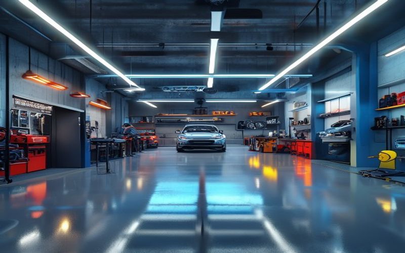 SANG TIỆM SỬA XE - RỬA XE: ĐỒ ĐẠC MỚI 99%, VÀO LÀM NGAY KHÔNG CẦN SỬA ĐỔI