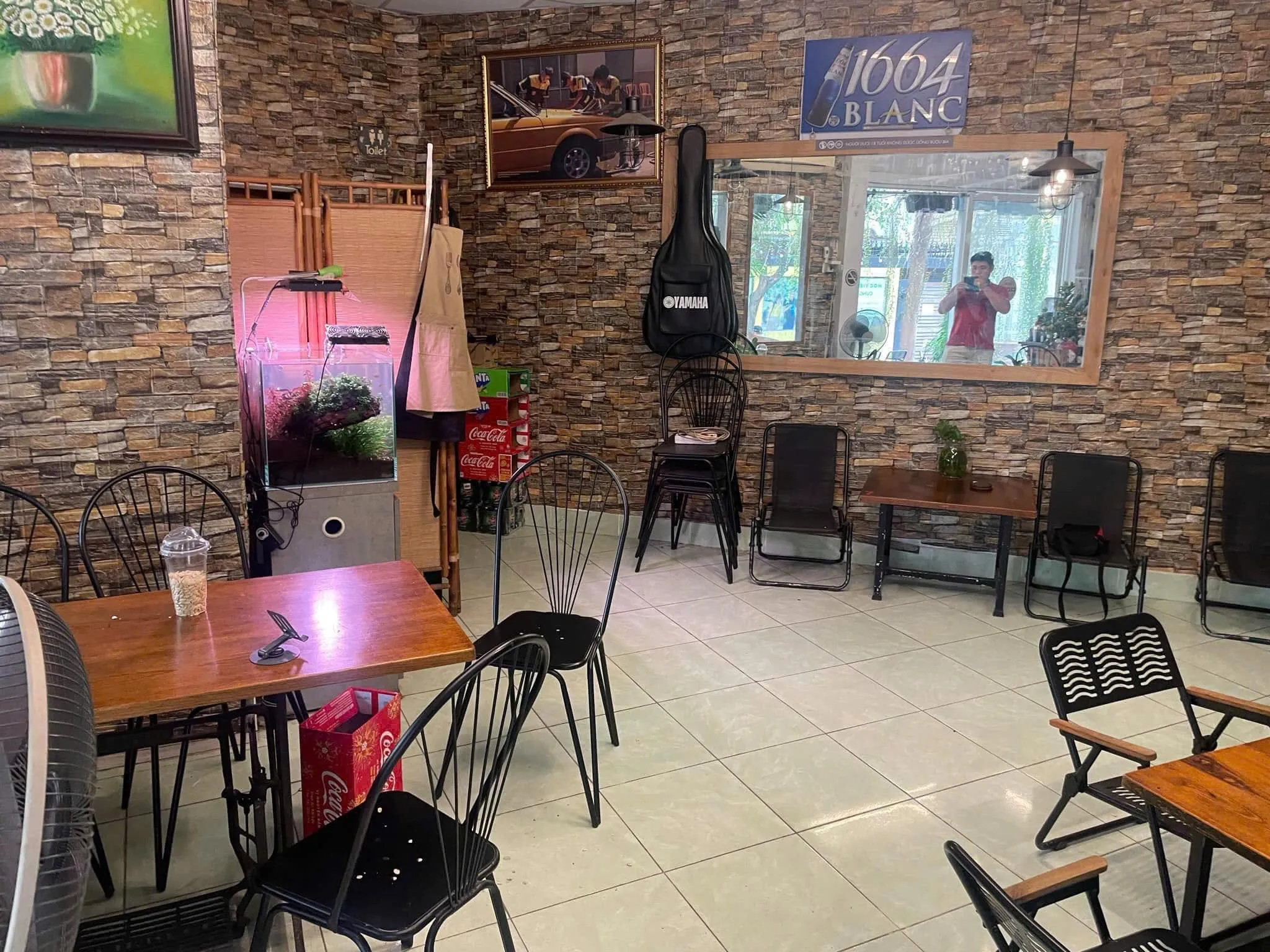 SANG GẤP QUÁN CAFE KHU LÀNG ĐẠI HỌC VÕ OANH, BÌNH THẠNH – GIÁ THUÊ SIÊU RẺ 6TR - Ảnh 2