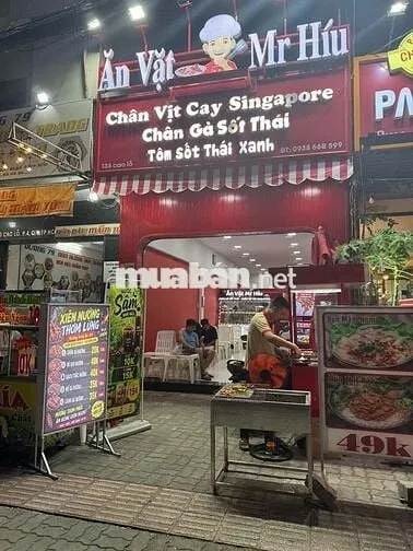 Sang mặt bằng F&B/Quán ăn vặt mặt tiền Cao Lỗ Q8, gần Parc Mall