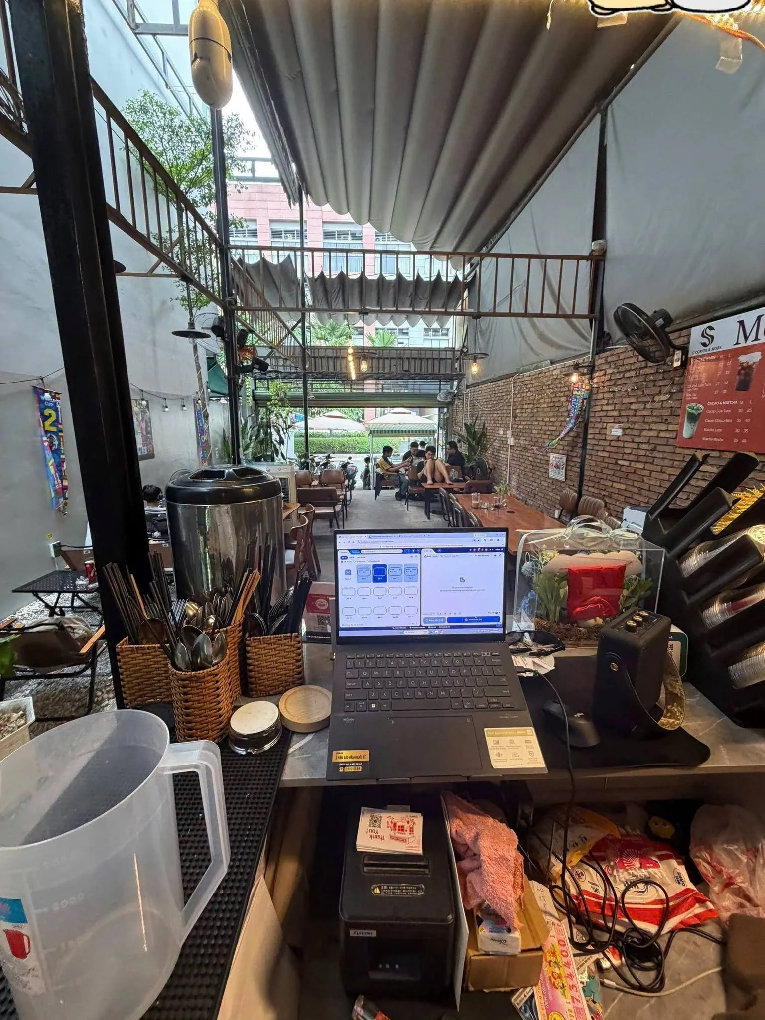 Sang quán Cafe chung cư The Sun Avenue, 6x18m, giá thuê thực tế chỉ 8tr/tháng - Ảnh 5